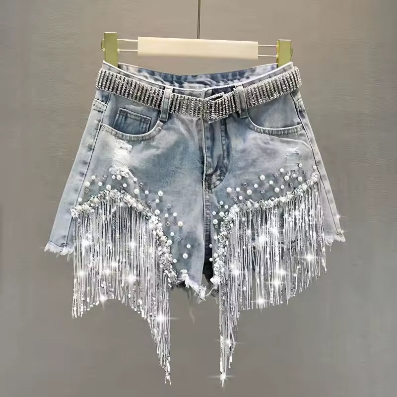 Cosmic Sparkle Jorts - Streetwear Boulevard