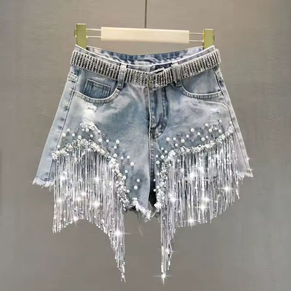 Cosmic Sparkle Jorts - Streetwear Boulevard