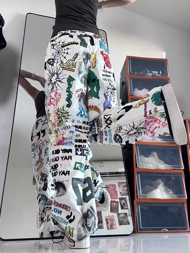 Comic Chaos Pants - Streetwear Boulevard
