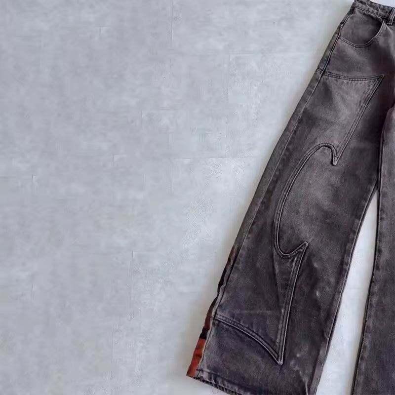 The Nomad Wide-Leg Jeans - Streetwear Boulevard