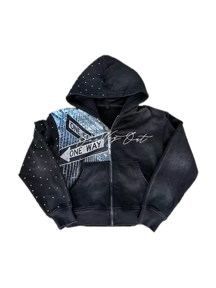 One Way Out Jacket - Streetwear Boulevard