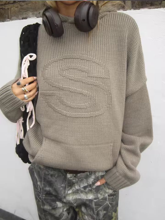 The "Signature" Knit Hoodie - Streetwear Boulevard