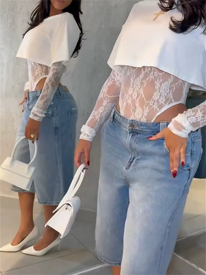 Layered Lace Darling Top