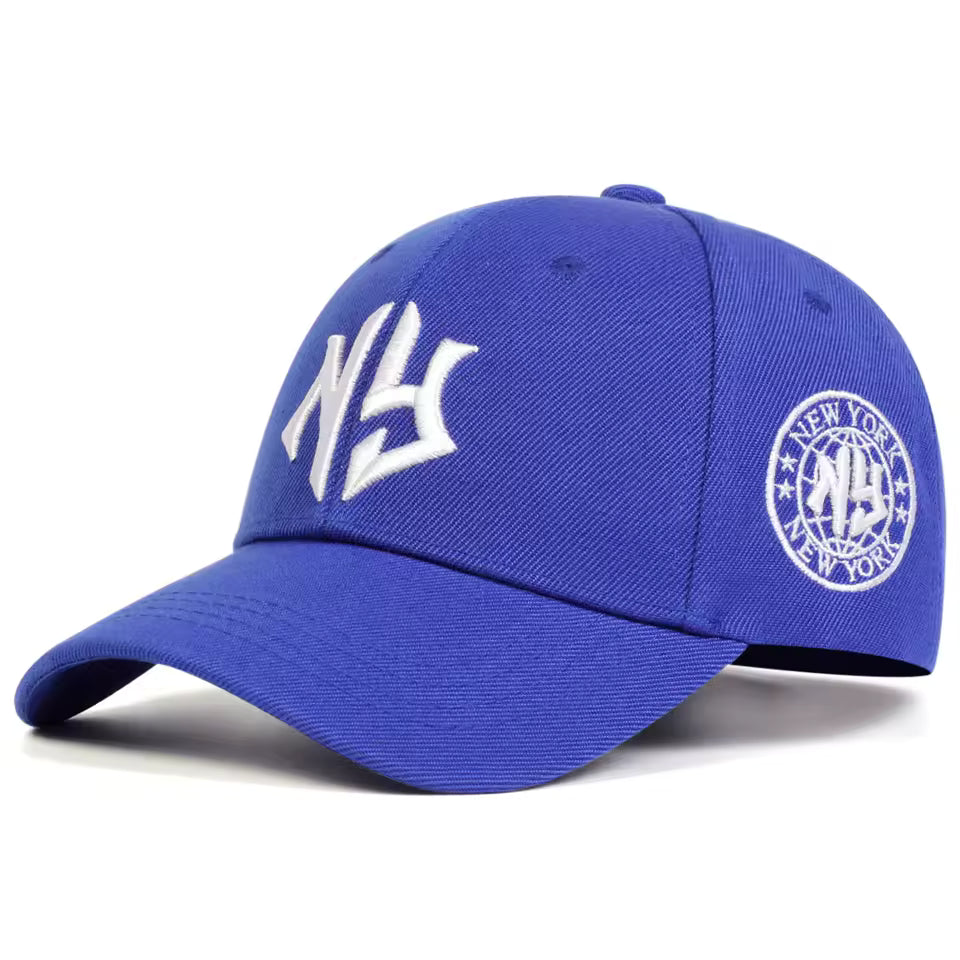 NY Embroidered Adjustable Hat - Streetwear Boulevard