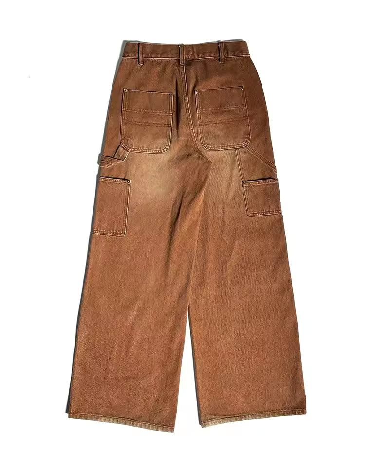 The Sepia Sunburst Baggy Jeans