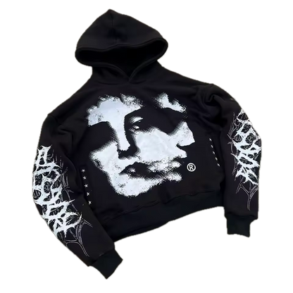 Faces of the Void Hoodie - Streetwear Boulevard