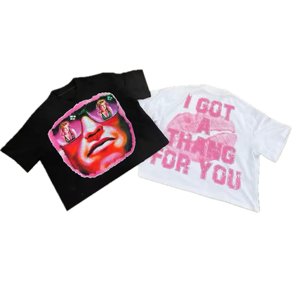 "Thang For You" Graphic T-Shirt - Streetwear Boulevard