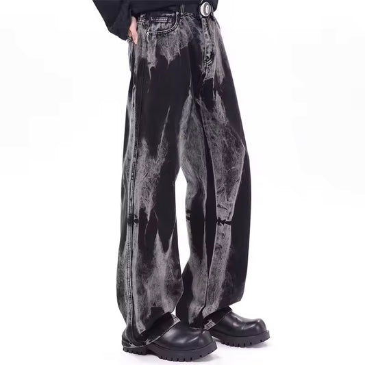 Smoked Out Denim Jeans - Streetwear Boulevard