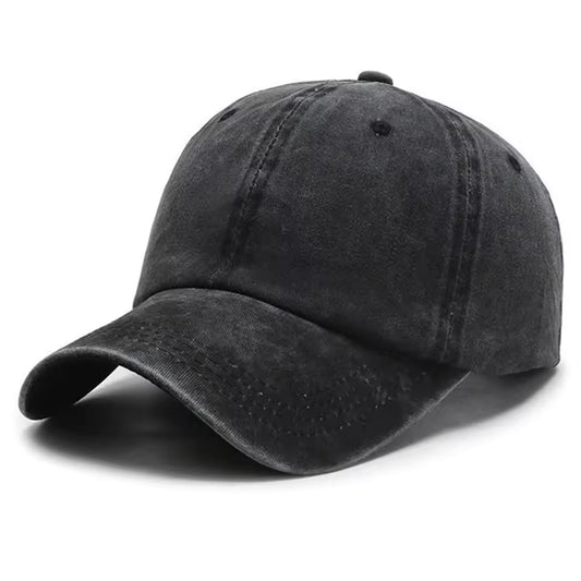 Vintage Washed Solid Color Adjustable Hats - Streetwear Boulevard