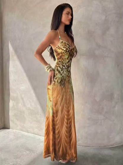 Savannah Horizon Slip Dress - Streetwear Boulevard