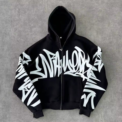 Ink-Bomb Zip-Up