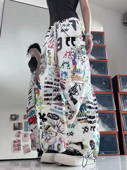 Comic Chaos Pants - Streetwear Boulevard