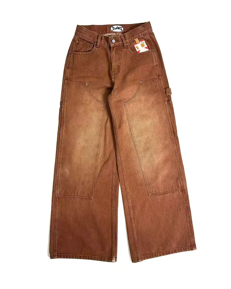 The Sepia Sunburst Baggy Jeans