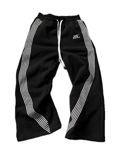 Parallel Stripe Sweats - Streetwear Boulevard