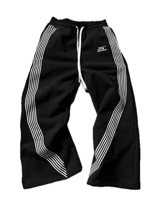 Parallel Stripe Sweats - Streetwear Boulevard