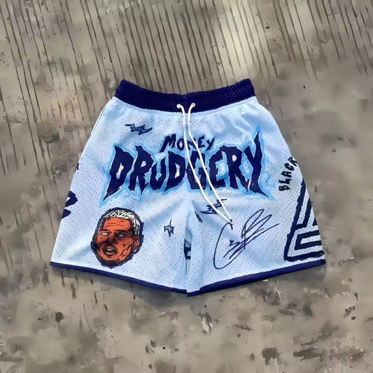 Money Drudgery Mesh Shorts - Streetwear Boulevard