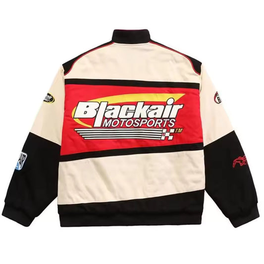Blackair Racing Bomber Jacket - Streetwear Boulevard