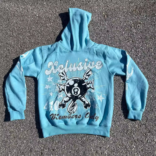 Xelusive 8 Ball Hoodie - Streetwear Boulevard