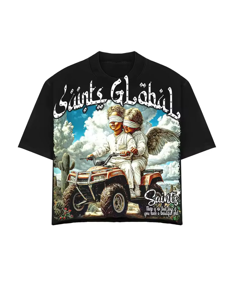 The Saints Global Desert Rider Oversized Shirt - Streetwear Boulevard