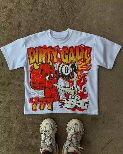 Dirty Game T-Shirt - Streetwear Boulevard