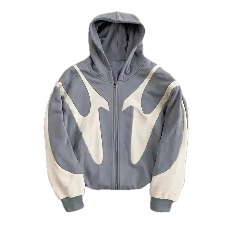 Shadowcurve Zipper Jacket - Streetwear Boulevard