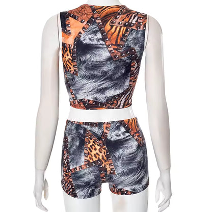 Savannah Sunset Two-Piece Set - Streetwear Boulevard