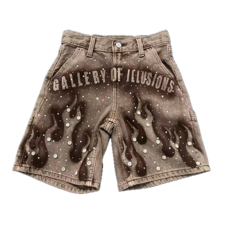 Gallery Of Illusions Shorts - Streetwear Boulevard