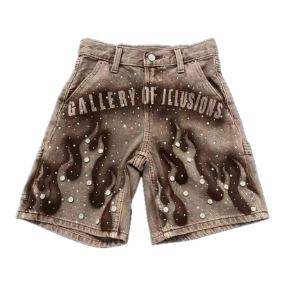 Gallery Of Illusions Shorts - Streetwear Boulevard