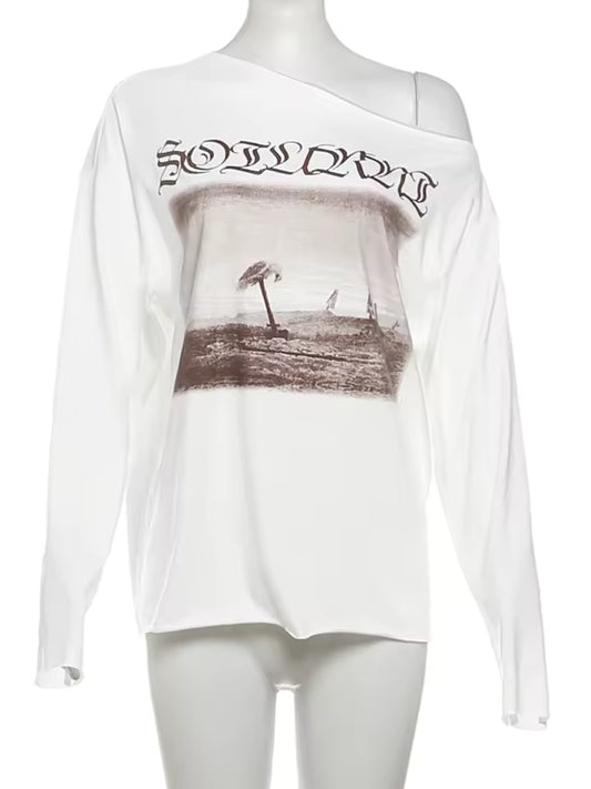 Wasteland Wanderer Oversized Top - Streetwear Boulevard