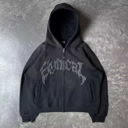 Synical Zip Up Jacket - Streetwear Boulevard