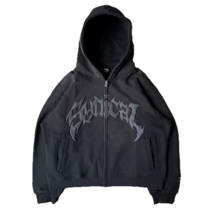 Synical Zip Up Jacket - Streetwear Boulevard
