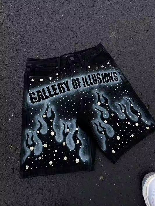 Gallery Of Illusions Shorts - Streetwear Boulevard