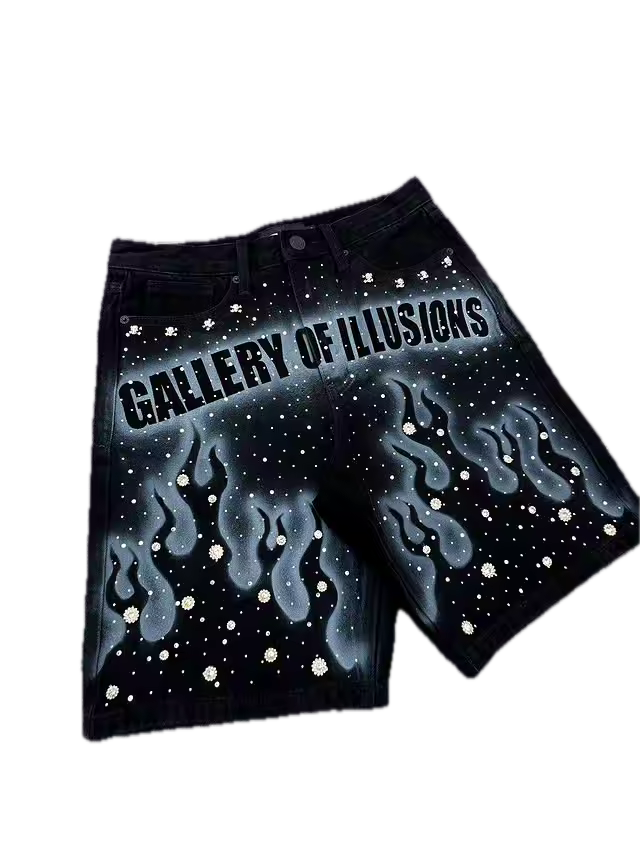 Gallery Of Illusions Shorts - Streetwear Boulevard