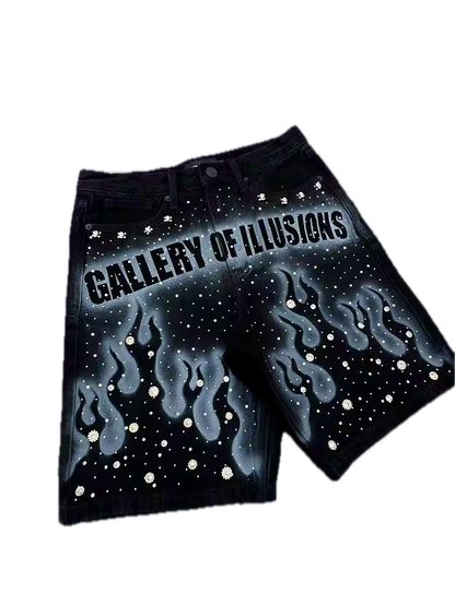 Gallery Of Illusions Shorts - Streetwear Boulevard