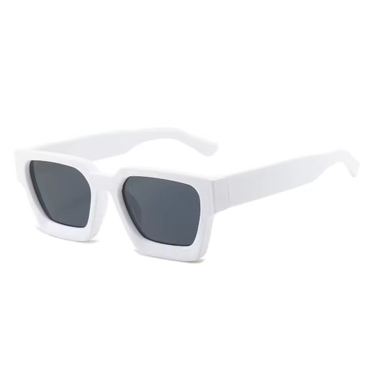 Square Retro Frame Sunglasses - Streetwear Boulevard