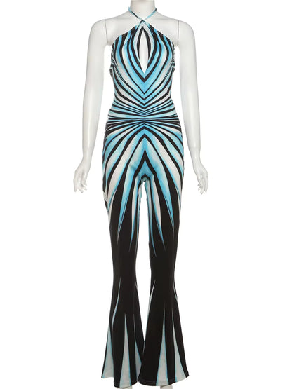 The Monochrome Mirage Jumpsuit