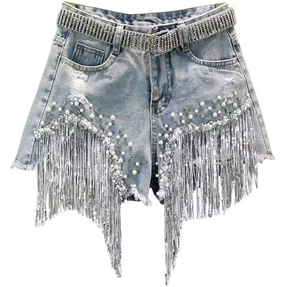 Cosmic Sparkle Jorts - Streetwear Boulevard