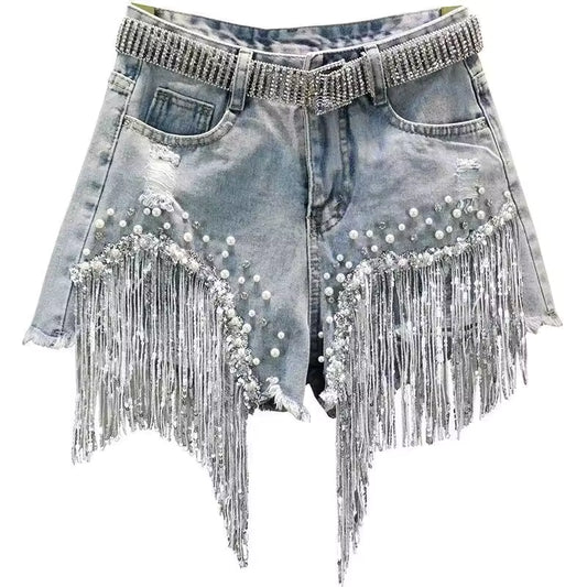 Cosmic Sparkle Jorts - Streetwear Boulevard