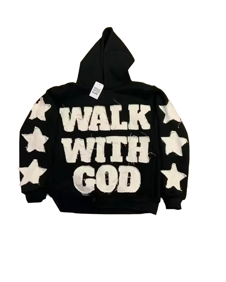 Walk With God Hoodie - Streetwear Boulevard