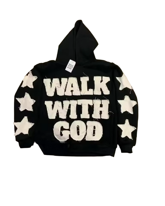 Walk With God Hoodie - Streetwear Boulevard