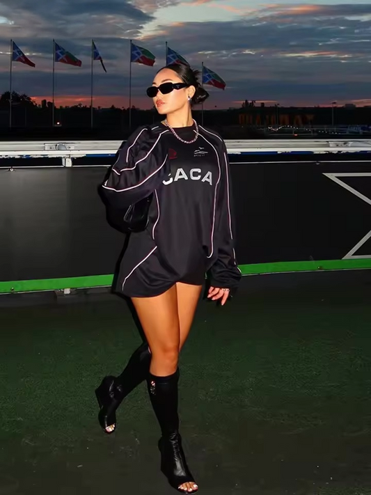 CACA Signature Oversized Long-Sleeve