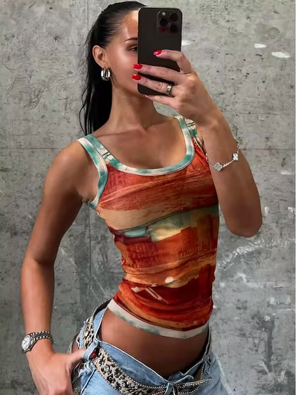 The Horizon Haze Tank - Streetwear Boulevard