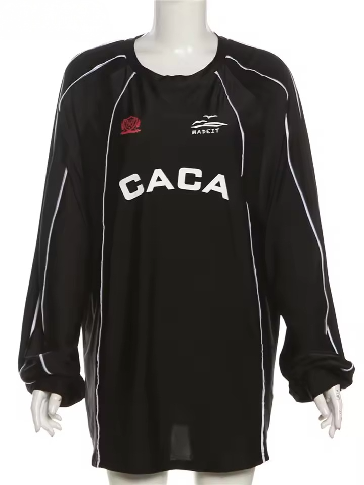 CACA Signature Oversized Long-Sleeve - Streetwear Boulevard