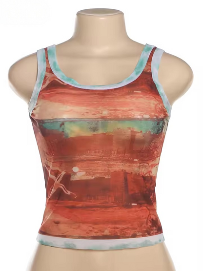The Horizon Haze Tank - Streetwear Boulevard