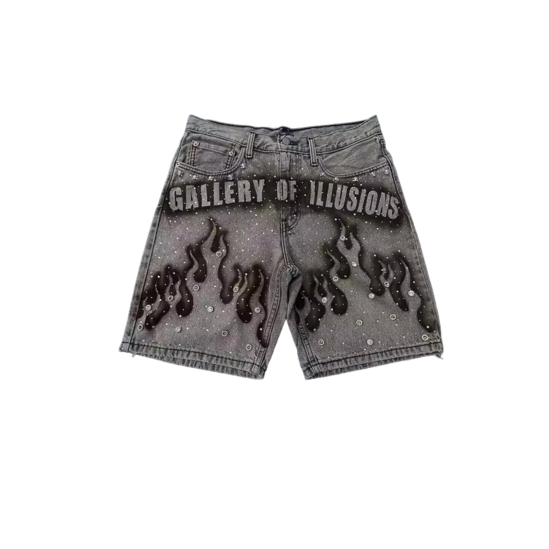 Gallery Of Illusions Shorts - Streetwear Boulevard