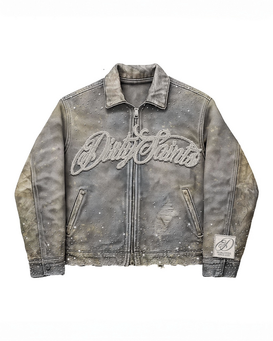 Dirty Saints Embellished Jacket - Streetwear Boulevard